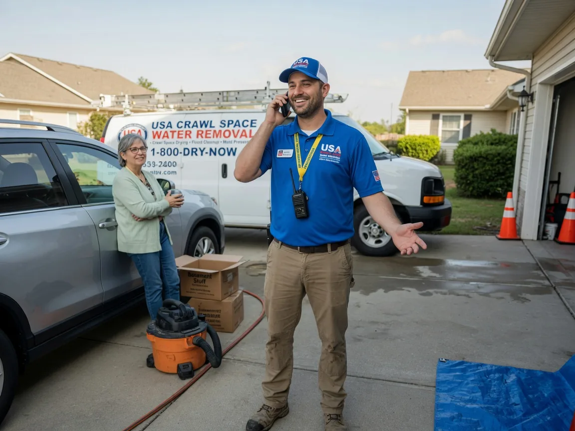 Crawl Space Water Removal Sneads Ferry, NC FAQs